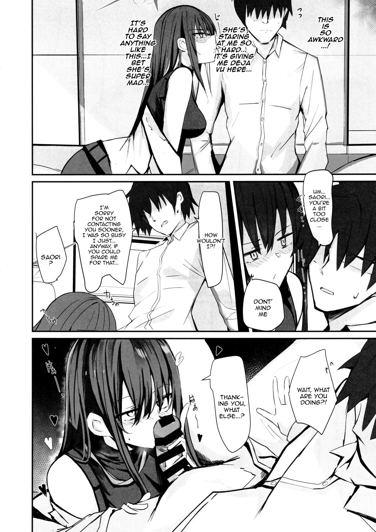 Hentai Manga Comic-The Book Where I Hired A Sex Worker But Then Saori Showed Up And Just Like That We Had Sex 2-Read-9